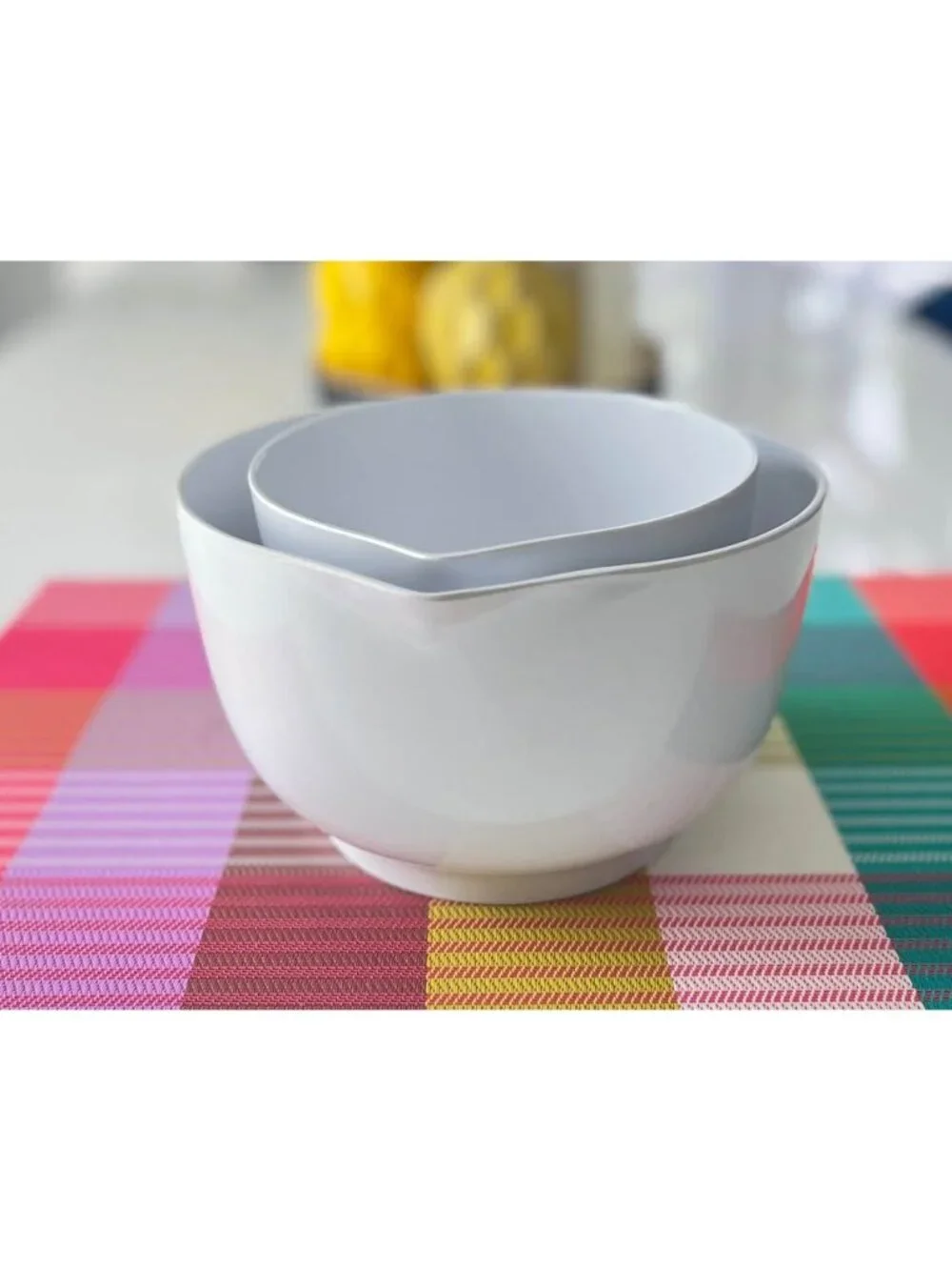 Vintage set of 2 Copco Michael LAX Mixing Bowls